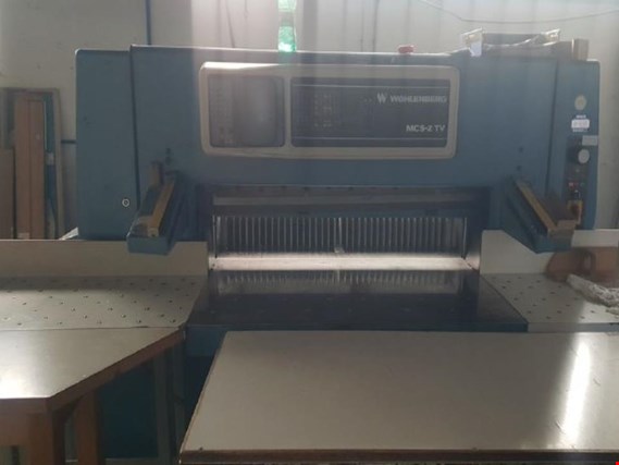 Used WOHLENBERG 115 MCS 2TV. Paper guillotine for Sale (Auction Premium) | NetBid Industrial Auctions